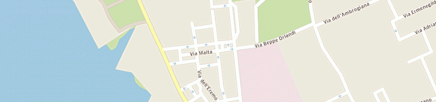 Mappa della impresa bonsignori claudia a LIVORNO