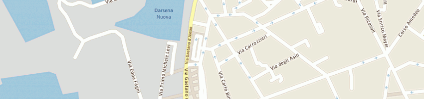 Mappa della impresa zanotti remo a LIVORNO