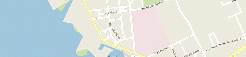 Mappa della impresa crestacci bruno a LIVORNO