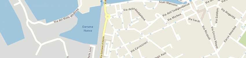 Mappa della impresa capriotti emma a LIVORNO