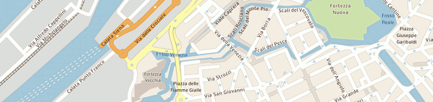 Mappa della impresa trocar rolando a LIVORNO