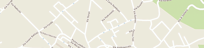 Mappa della impresa panificio bianchini a CAMAIORE