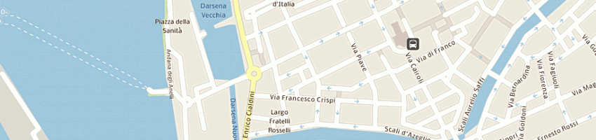 Mappa della impresa de francesco antonio a LIVORNO