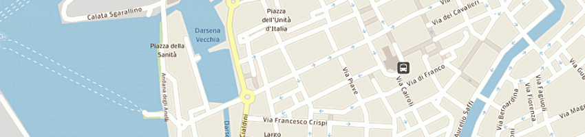 Mappa della impresa l'arte dei decori di canziani raffaella a VENEZIA