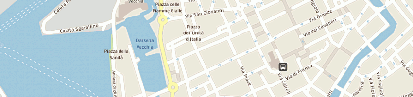 Mappa della impresa morini andrea a LIVORNO