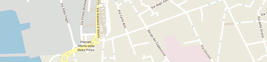 Mappa della impresa immre il corso a LIVORNO