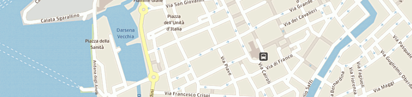 Mappa della impresa crudeli ferdinando a LIVORNO