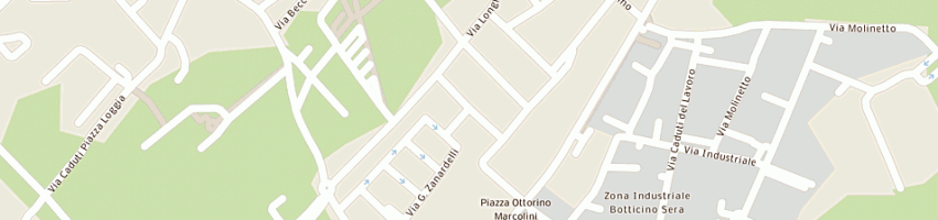 Mappa della impresa folghera alessandro a BOTTICINO