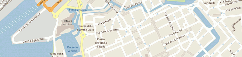 Mappa della impresa bruni fabio a LIVORNO