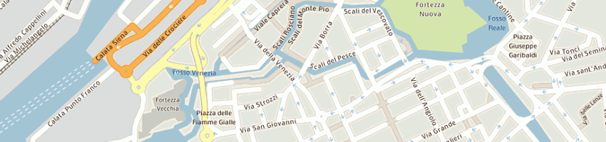Mappa della impresa simoncini lorenzo a LIVORNO