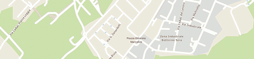 Mappa della impresa tre esse frutta di portesi domenico e c sas a BOTTICINO