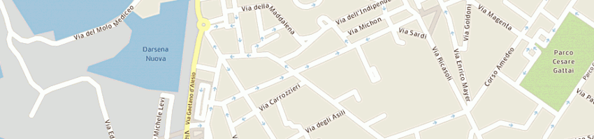 Mappa della impresa palmeri paolo a LIVORNO