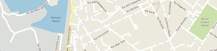 Mappa della impresa flli luschi snc di luschi tiziano e stefano a LIVORNO
