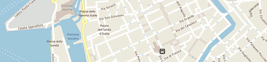 Mappa della impresa giarracca giulia a LIVORNO