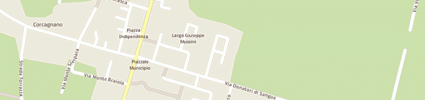 Mappa della impresa ghirardini lino a PARMA