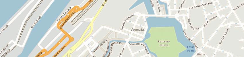 Mappa della impresa biblioteche comunali a LIVORNO