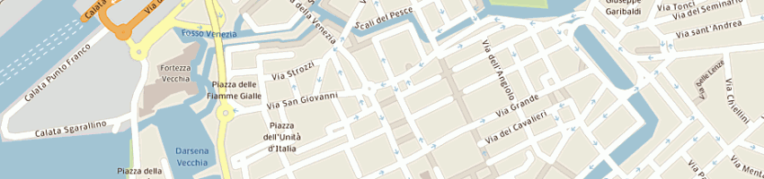 Mappa della impresa comune di livorno a LIVORNO