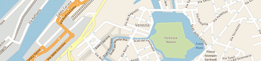 Mappa della impresa tomei paolo a LIVORNO