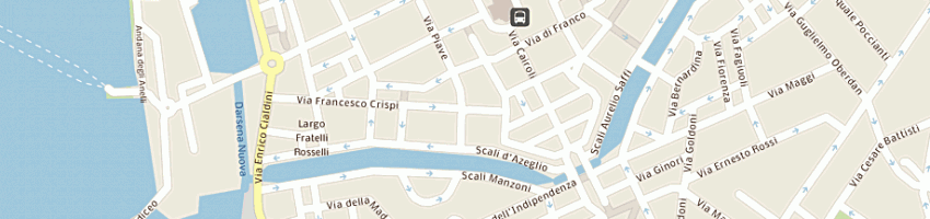Mappa della impresa kali' arredamenti a LIVORNO