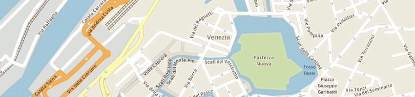 Mappa della impresa franco giancarlo a LIVORNO