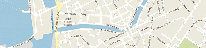 Mappa della impresa de batte paola a LIVORNO