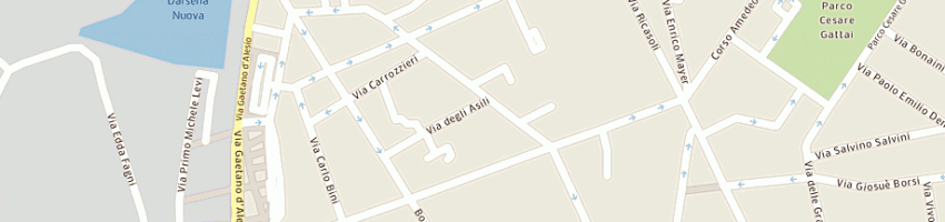 Mappa della impresa bondi laura a LIVORNO