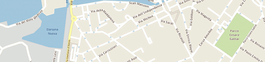 Mappa della impresa sau antonella a LIVORNO