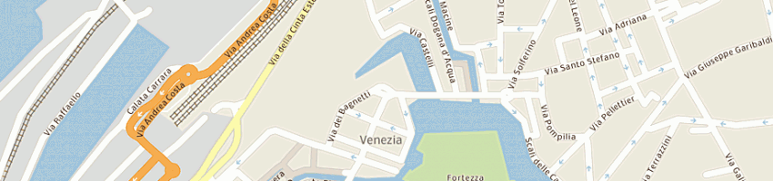 Mappa della impresa tremolanti renzo a LIVORNO