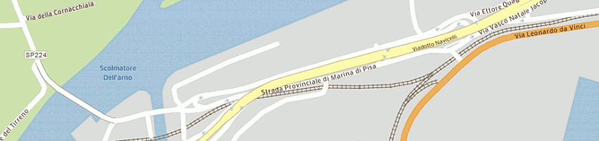 Mappa della impresa labromare srl a LIVORNO