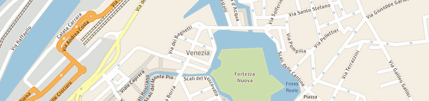 Mappa della impresa scuole pubbliche comunali scuole dell'infanzia a LIVORNO