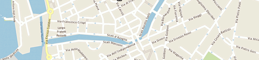Mappa della impresa orlandi fabio a LIVORNO