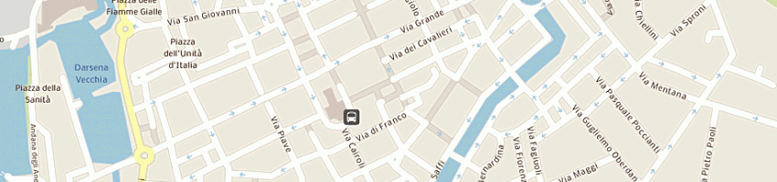 Mappa della impresa macellerie nbn (srl) a LIVORNO