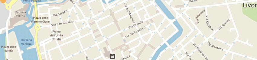 Mappa della impresa aurora srl a LIVORNO