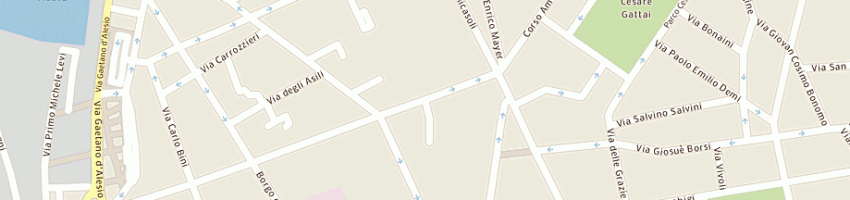 Mappa della impresa 50 e piu' fenacom a LIVORNO