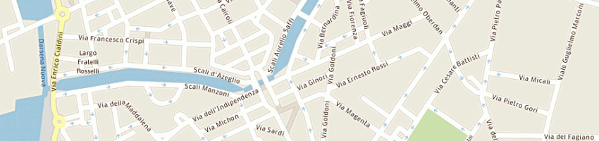 Mappa della impresa iradit a LIVORNO