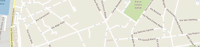Mappa della impresa campanile francesco a LIVORNO