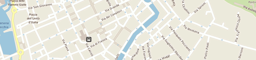 Mappa della impresa commissione esercenti mercato centrale a LIVORNO