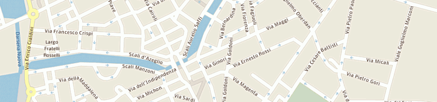 Mappa della impresa andrea snc di de caro mariangela e lo giudice andrea a LIVORNO