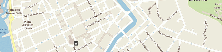 Mappa della impresa antica madia sas di baldeschi debora a LIVORNO