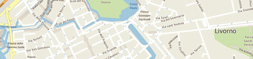 Mappa della impresa punto clima srl a LIVORNO