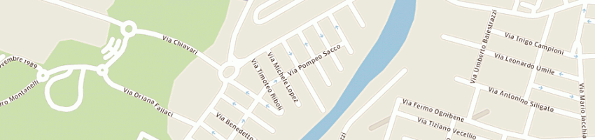 Mappa della impresa panificio rabitti snc a PARMA