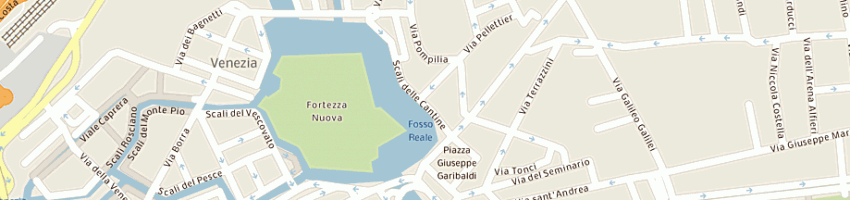 Mappa della impresa ristorante vecchia livorno a LIVORNO