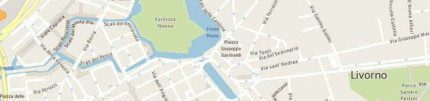 Mappa della impresa brovero giuseppina a LIVORNO