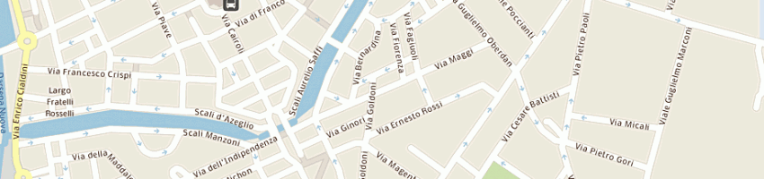 Mappa della impresa fiorista alessio spagnoli a LIVORNO