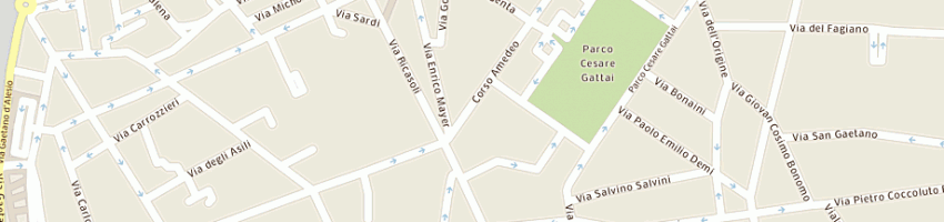 Mappa della impresa mazzantini sas a LIVORNO