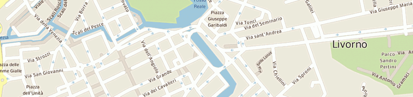 Mappa della impresa lotti sergio a LIVORNO