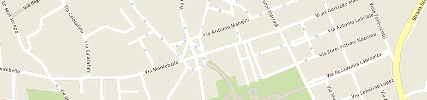 Mappa della impresa acconciature dany di pronesti' daniela a LIVORNO