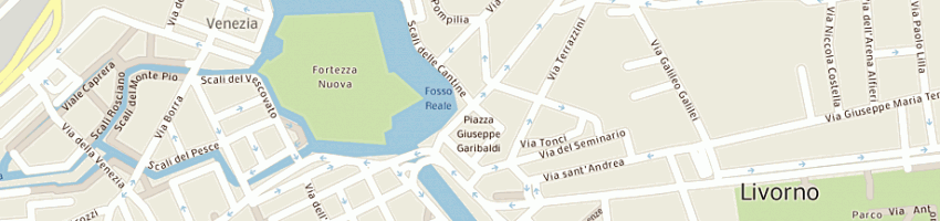 Mappa della impresa net group communication srl a LIVORNO