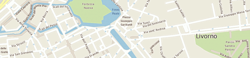 Mappa della impresa dei a LIVORNO