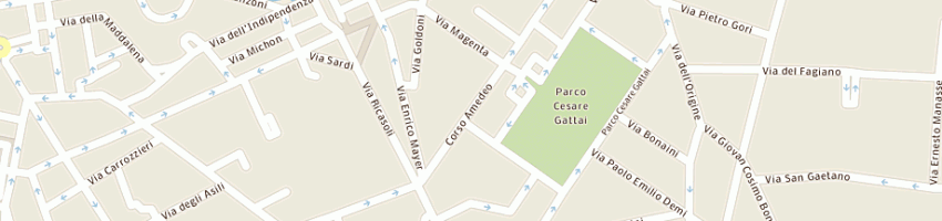 Mappa della impresa pucci andrea a LIVORNO